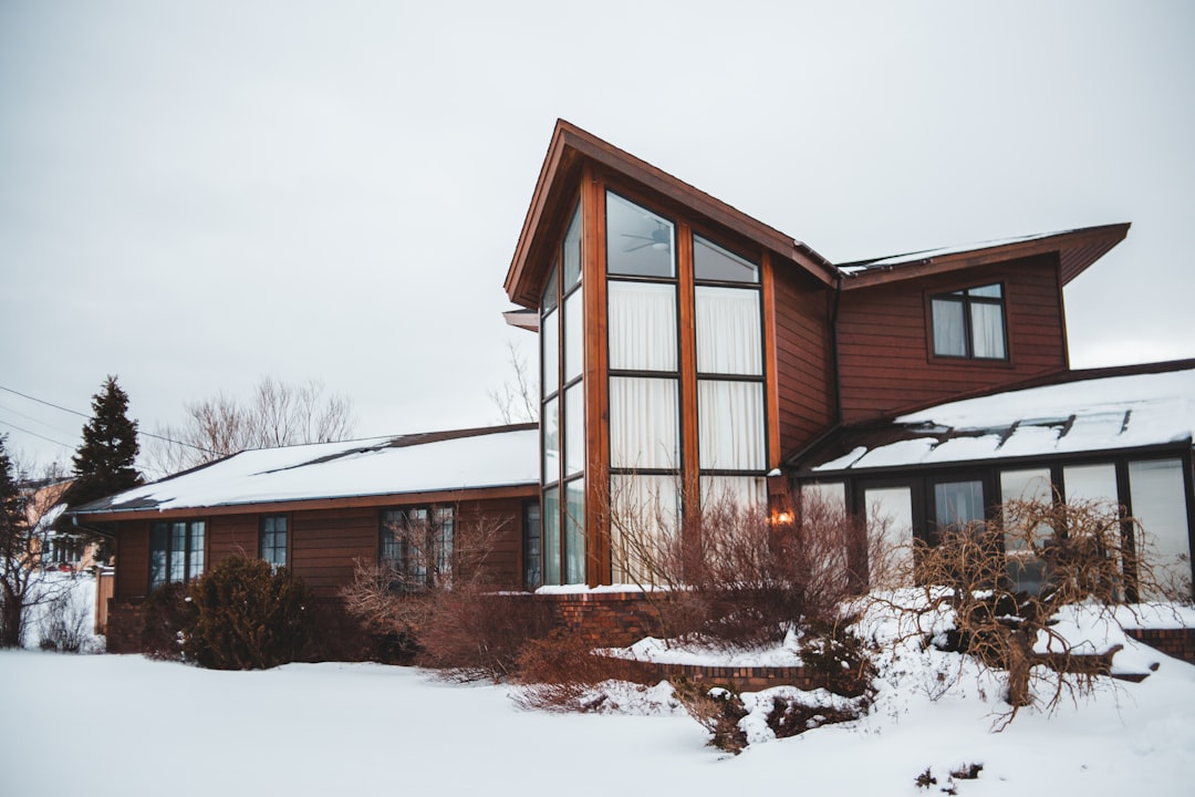 brown house